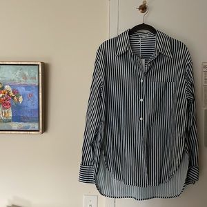 Reformation Will Wednesday Oversized long sleeve shirt